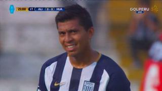 Alianza Lima: Rinaldo Cruzado estuvo cerca de marcar gol desde la media cancha [VIDEO]