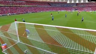 ¡Con hambre de gol! Paolo Guerrero estuvo cerca de marcar el 1-0 de Inter sobre Gremio [VIDEO]