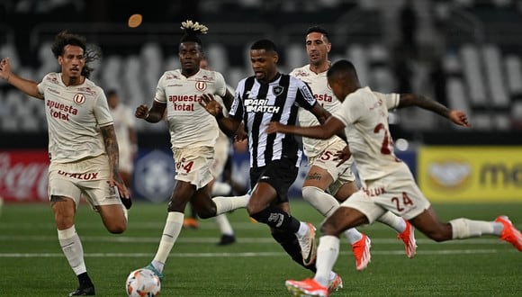 Universitario vs. Botafogo por Copa Libertadores 2024. (Foto: AFP)