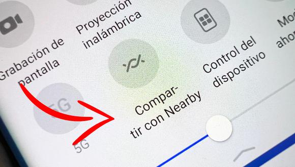 ¿Sabes realmente qué es "Compartir con Nearby" en tu celular Android? Aquí te lo explicamos al detalle. (Foto: Depor - Rommel Yupanqui)