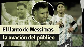 Argentina vs Bolivia: El llanto de Lionel Messi en medio de los festejos por la Copa América