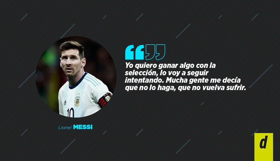 Messi en Argentina: 15 frases de Leo tras romper su silencio y 'explotar'  por maltrato sobre su familia, la selección y su lesión | FOTOS |  FUTBOL-INTERNACIONAL | DEPOR