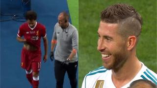 La risa de Sergio Ramos que indigna a todo el mundo tras lesión de Salah [VIDEO]