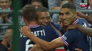 Probablemente el último: Mbappé marca el 1-0 del PSG vs Reims por la Ligue 1 [VIDEO]