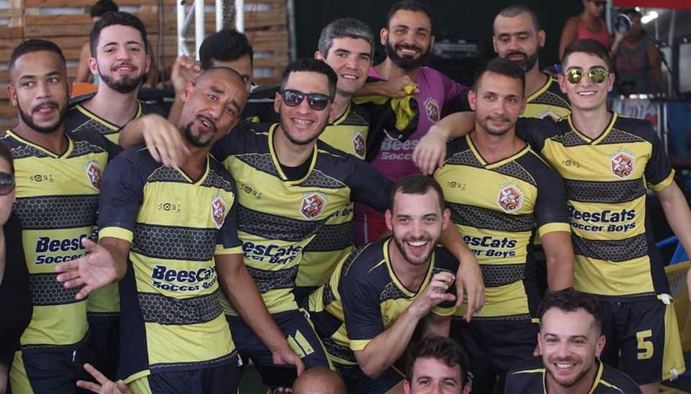 Champions Ligay, el primer torneo de la comunidad LGTBI+ se jugó en Río de Janeiro. (Facebook LGNF - LiGay Nacional de Futebol)