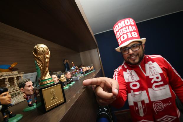 El siguiente objetivo de David es Rusia 2018, donde alentará a la Selección Peruana. (Foto: Fernando Sangama)