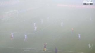 No se ve nada: fútbol uruguayo regresó con una terrible neblina en el Peñarol vs. Nacional [VIDEO]