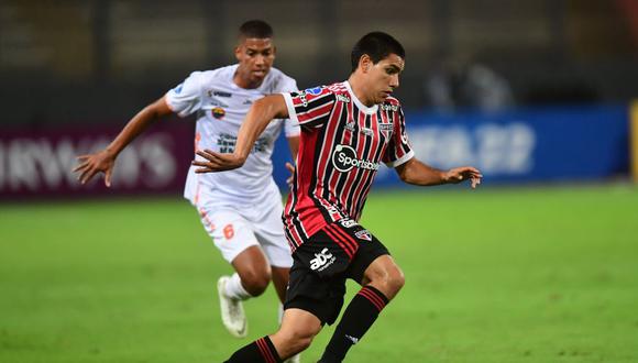 Ayacucho FC y Sao Paulo jugaron en el Estadio Nacional (Foto: Agencias)