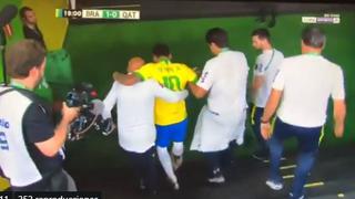 ¡ALERTA ROJA BRASIL! Neymar salió lesionado a los 19 minutos del primer tiempo en Amistoso ante Catar [VIDEO]