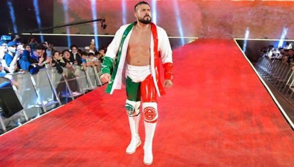Andrade fue liberado de WWE luego de pedir su salida. (WWE)