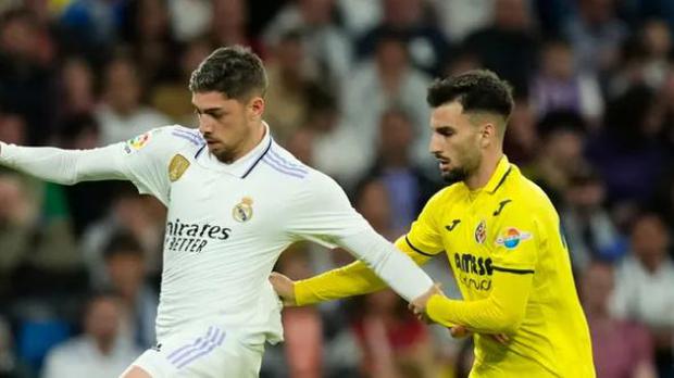 Valverde agredió a Baena tras el duelo entre Real Madrid y Villarreal. (Foto: EFE)