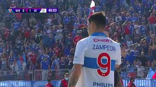 Definición de ‘9′: Zampedri anota el 2-0 de Católica ante U. de Chile [VIDEO] 