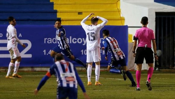 Real Madrid vs. Alcoyano por los 16avos de la Copa del Rey. (Foto: Agencias)