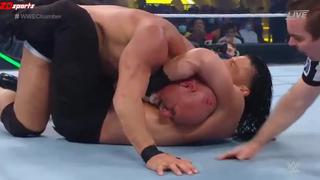 Roman Reigns sometió a Goldberg y retuvo el título Universal en Elimination Chamber 2022 [VIDEO]