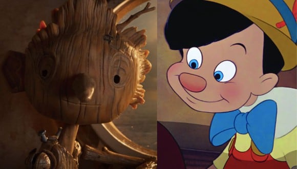 La más reciente adaptación de “Pinocho” es la realizada por Guillermo del Toro, aunque siempre recordaremos el clásico animado de Disney (Foto: Netflix y Walt Disney Productions)