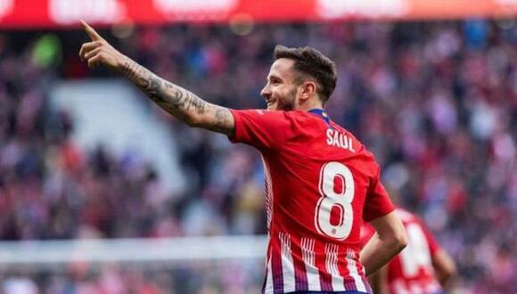 saúl ñiguez  es el 8 del Aleti