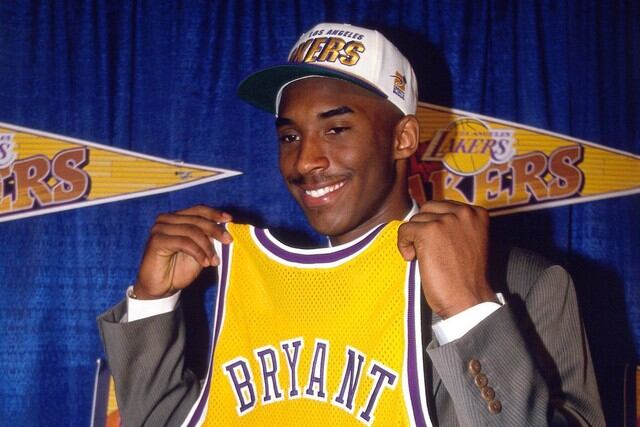 Koby Bryant y su cambio físico a lo largo de su carrera. (Fotos: NBA)