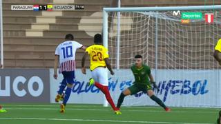 ¡Este chico se las trae! Fernando Ovelar marcó el empate 1-1 de Paraguay contra Ecuador [VIDEO]