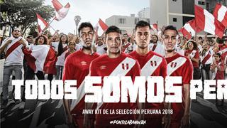 Selección Peruana en Rusia 2018: la camiseta alterna de la bicolor se presentó oficialmente