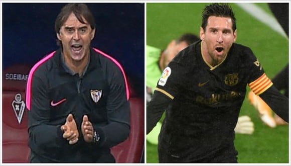Lopetegui se deshizo en elogios hacia el Barcelona, rival de Sevilla en la Copa del Rey. (Foto: AFP)