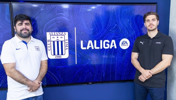 José Bellina (Alianza Lima) y Rodrigo Gallegos (La Liga).