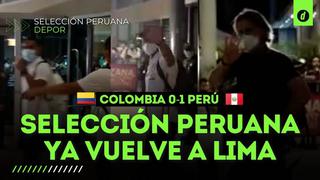 Eliminatorias Qatar 2022: Selección peruana regresa a Lima tras el triunfo 1-0 ante Colombia 