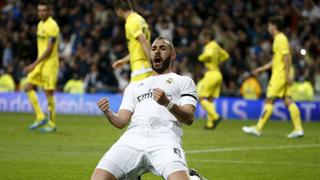 Real Madrid: Benzema anotó gol a Villarreal e hizo estallar al Bernabéu