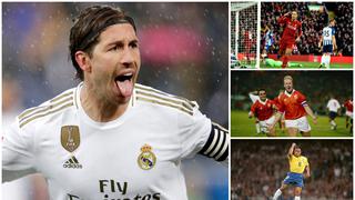 Una lista más que prestigiosa: Sergio Ramos, Virgil van Dijk y los defensores más goleadores del fútbol [FOTOS]