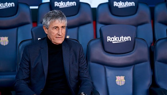 Quique Setién tiene contrato con el FC Barcelona hasta 2022. (Foto: Getty)