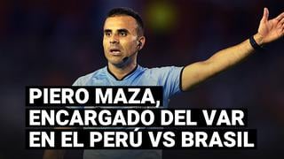 Piero Maza, encargado del VAR en el Perú vs Brasil, y la razón por la que estuvo inactivo en Chile