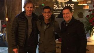 Selección Peruana: Ricardo Gareca visitó a Paolo Hurtado en Portugal
