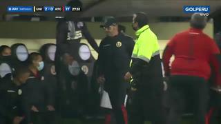 Miró la roja: Carlos Compagnucci salió expulsado en el Universitario vs. Atlético Grau [VIDEO]