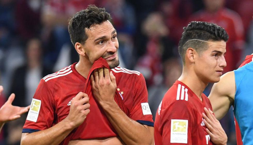 Bayern Munich, con James Rodríguez, fue derrotado por el Monchengladbach por la Bundesliga. (Fotos: Agencias)