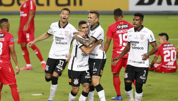 Sport Huancayo cayó 3-0 ante Corinthians por Copa Sudamericana (Foto:agencias)