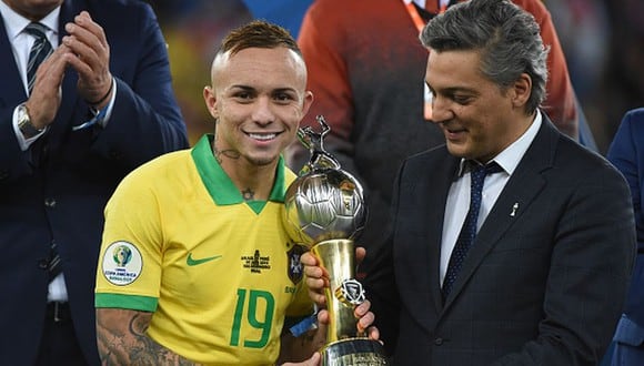 Everton Sousa fue el goleador de la Copa América 2019 con Brasil con tres anotaciones. (Foto: Getty Images)