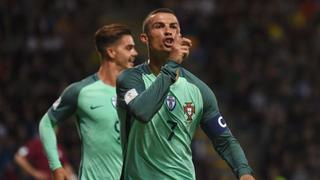 En el área y de '9': Cristiano anotó doblete y es máximo goleador de Eliminatorias europeas [VIDEO]