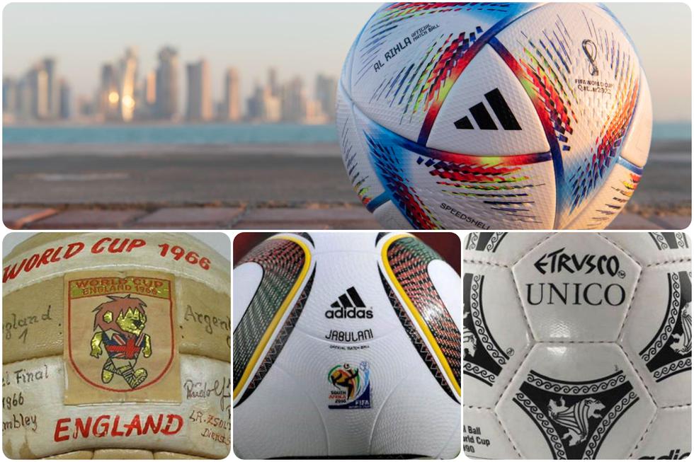 Mundial Qatar 2022: con Al Rihla, todos balones de las Copa del Mundo desde 1930 | FOTOS | FUTBOL-INTERNACIONAL | DEPOR