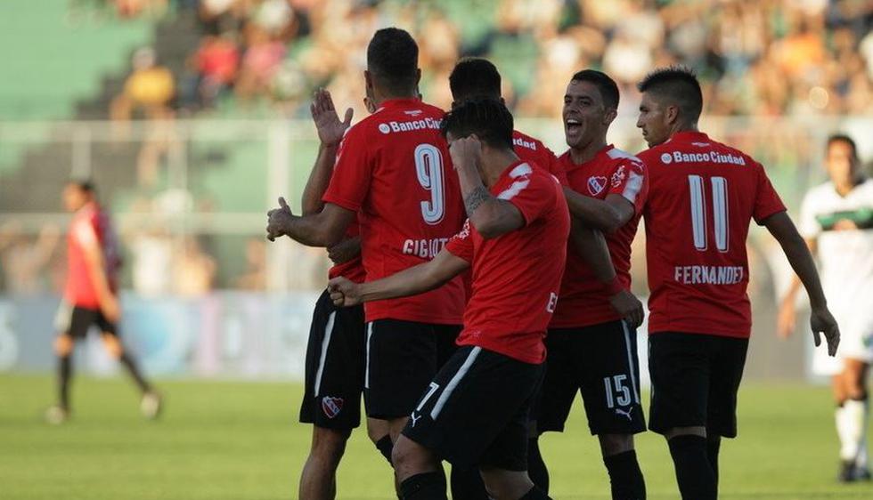 Independiente goleó 4-0 a San Martín de San Juan por Superliga Argentina (Foto: Difusión)
