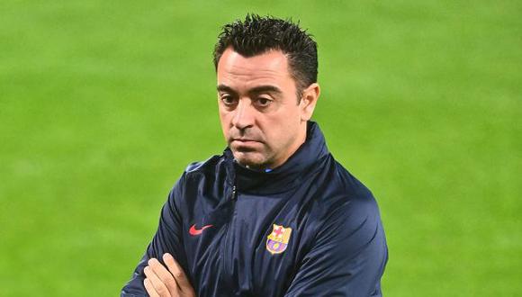 Xavi es entrenador de Barcelona desde noviembre del 2021. (Foto: AFP)