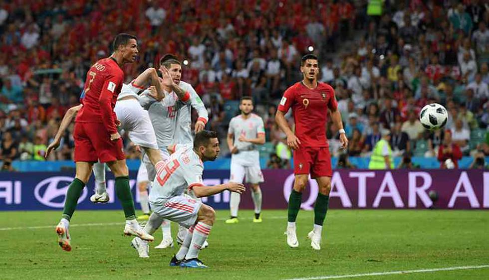Portugal vs. España en Sochi por primera fecha del Mundial Rusia 2018. (Foto: Getty)