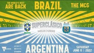 Se anunció un amistoso de Argentina vs. Brasil en Australia, pero AFA no confirmó asistencia de la ‘Albiceleste’