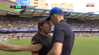 Tras el final del Chelsea vs. Tottenham: Tuchel y Conte volvieron a enfrentarse [VIDEO]