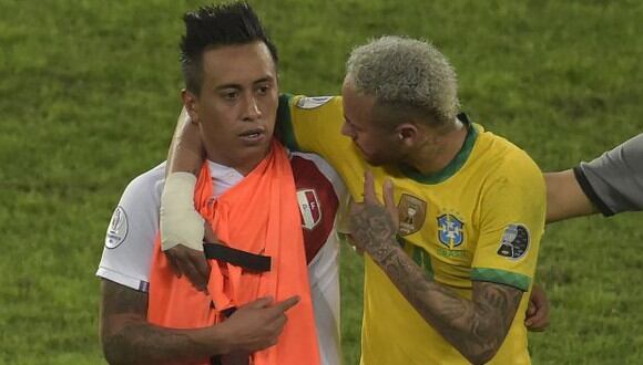 Christian Cueva confesó qué le dijo Neymar en las semifinales de la Copa América. (Foto: AFP)