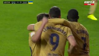 Lewandowski y su doblete: el 3-1 de Barcelona vs. Real Sociedad [VIDEO]