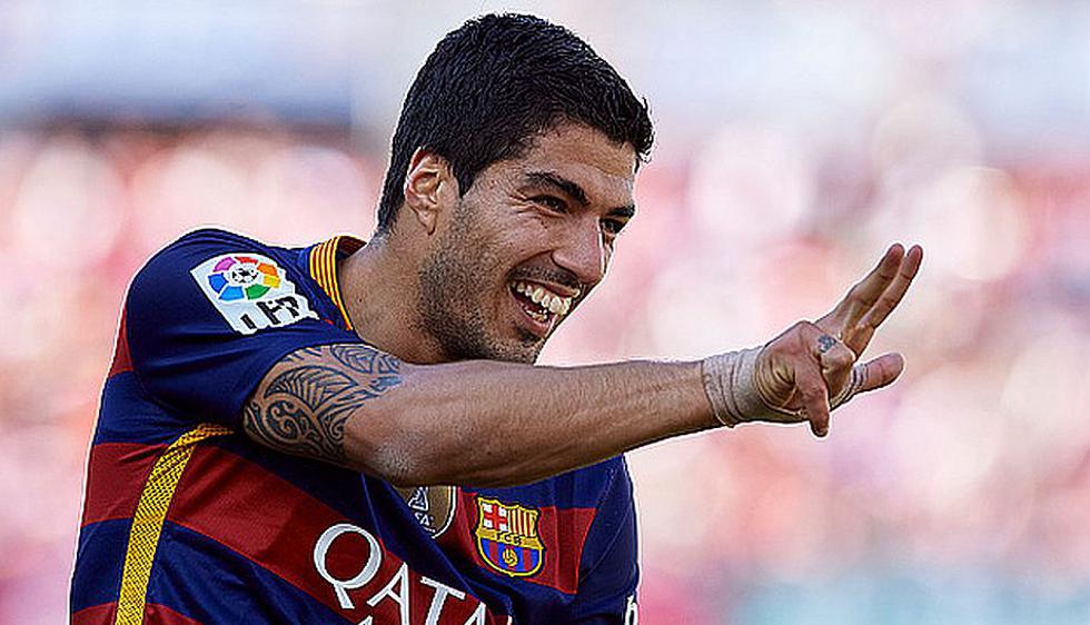 Luis Suárez ganó su primera Bota de Oro jugando por Barcelona (Getty Images).