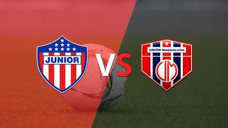 Termina el primer tiempo con una victoria para Junior vs U. Magdalena por 2-0