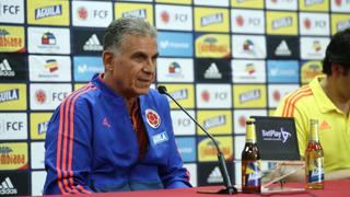 ¿Qué dijo Carlos Queiroz a un día de enfrentar a la Selección Peruana?