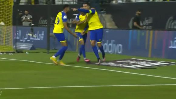 Cristiano Ronaldo marcó el gol del 1-0 de Al Nassr vs. Al Raed. (Video: SSC)