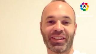 Los tiene presente: el conmovedor mensaje de Iniesta a sus excompañeros tras conseguir LaLiga [VIDEO]