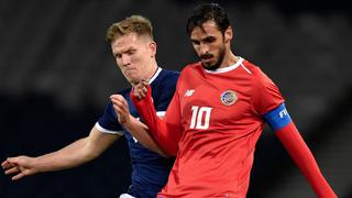 Costa Rica venció 1-0 a Escocia por partido amistoso al Mundial Rusia 2018 en Glasgow
